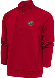 Antigua Washington University Bears Mens Red Generation Long Sleeve 1/4 Zip Pullover