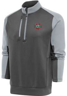 Antigua Washington University Bears Mens Grey Team Long Sleeve 1/4 Zip Pullover
