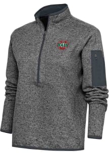 Antigua Washington University Bears Womens Grey Fortune Qtr Zip