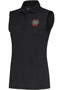 Antigua Washington University Bears Womens Grey Tribute Polo Shirt