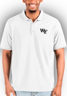 Antigua Wake Forest Demon Deacons White Affluent Big and Tall Polo