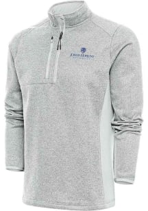 Antigua Johns Hopkins Blue Jays Mens Grey Course Pullover Jackets