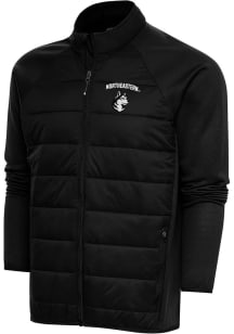 Antigua Northeastern Huskies Mens Black Altitude Medium Weight Jacket