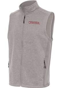 Antigua University of Chicago Maroons Womens Oatmeal Course Vest
