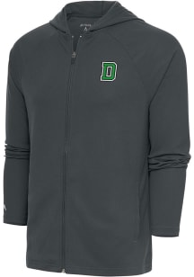 Antigua Dartmouth Big Green Mens Grey Legacy Long Sleeve Full Zip Jacket