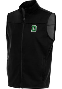 Antigua Dartmouth Big Green Mens Black Links Golf Sleeveless Jacket