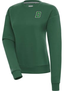 Antigua Dartmouth Big Green Womens Green Victory Crew Sweatshirt