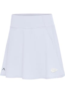 Antigua Kansas City Chiefs Womens White Chip Skort Skirt