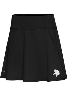 Antigua Minnesota Vikings Womens Black Chip Skort Skirt