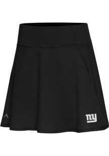 Antigua New York Giants Womens Black Chip Skort Shorts