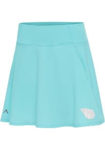 Antigua Cleveland Guardians Womens Blue Chip Skort White Logo Skirt
