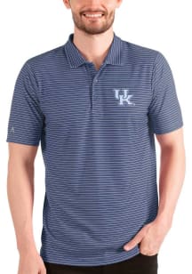 Antigua Kentucky Wildcats Mens Blue Esteem Short Sleeve Polo