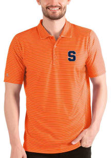 Antigua Syracuse Orange Mens Orange Esteem Short Sleeve Polo