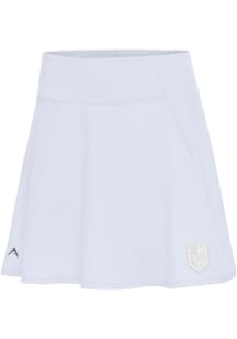 Antigua Vegas Golden Knights Womens White Chip Skort White Logo Skirt