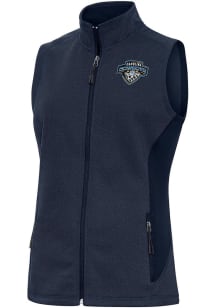 Antigua Carolina Cowboys Womens Navy Blue Course Vest