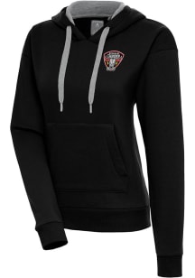 Antigua Missouri Thunder Womens Black Victory Hooded Sweatshirt