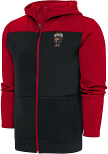 Antigua Texas Rattlers Mens Red Protect Long Sleeve Full Zip Jacket