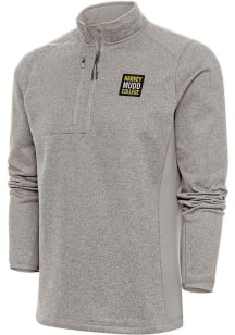 Antigua Harvey Mudd College Mens Oatmeal Course Pullover Jackets