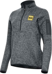 Antigua Harvey Mudd College Womens Grey Fortune 1/4 Zip Pullover