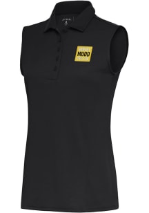 Antigua Harvey Mudd College Womens Grey Tribute Polo Shirt