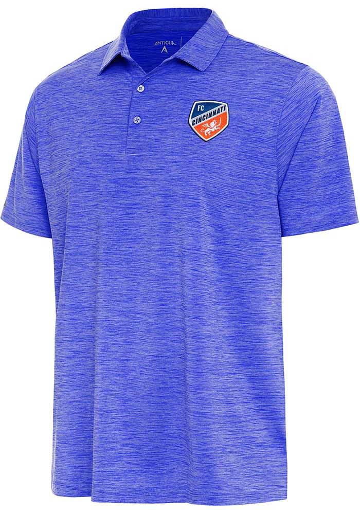 Antigua FC Cincinnati Mens Layout Short Sleeve Polo