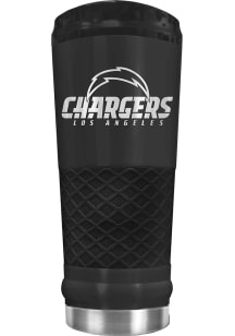 Los Angeles Chargers Stealth 24oz Powder Coated Stainless Steel Tumbler - Black