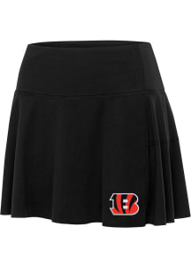 Antigua Cincinnati Bengals Womens Black Raster Skirt