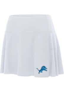 Antigua Detroit Lions Womens White Raster Skirt