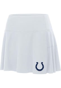 Antigua Indianapolis Colts Womens White Raster Skirt