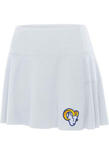 Antigua Los Angeles Rams Womens White Raster Skirt