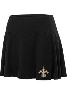 Antigua New Orleans Saints Womens Black Raster Skirt