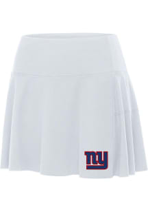 Antigua New York Giants Womens White Raster Skirt