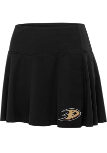 Antigua Anaheim Ducks Womens Black Raster Skirt