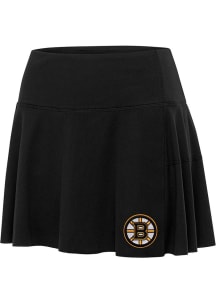 Antigua Boston Bruins Womens Black Raster Skirt