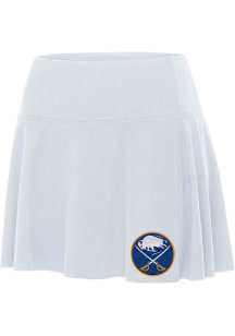 Antigua Buffalo Sabres Womens White Raster Skirt