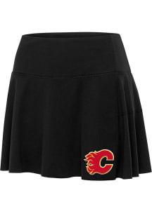 Antigua Calgary Flames Womens Black Raster Skirt