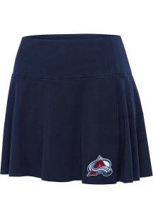 Antigua Colorado Avalanche Womens Navy Blue Raster Skirt