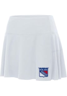 Antigua New York Rangers Womens White Raster Skirt