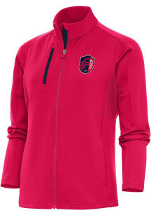 Antigua St Louis City SC Womens Red Rose Generation Light Weight Jacket