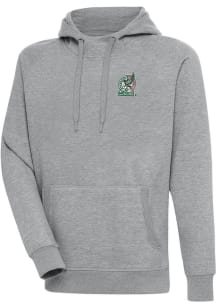 Antigua Mexico National Team Mens Grey Takeover Long Sleeve Hoodie