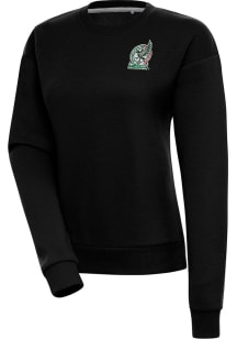 Antigua Mexico National Team Womens Black Takeover Crew Sweatshirt