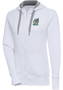 Antigua Mexico National Team Womens White Takeover Long Sleeve Full Zip Jacket