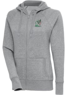 Antigua Mexico National Team Womens Grey Takeover Long Sleeve Full Zip Jacket