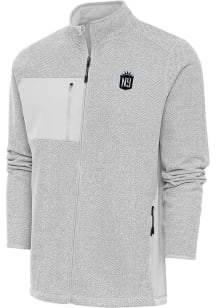 Antigua NJ/NY Gotham FC Mens Grey Course Medium Weight Jacket
