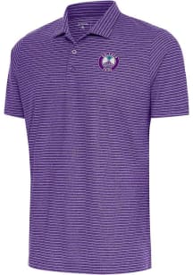 Antigua Orlando Pride Mens Purple Esteem Short Sleeve Polo