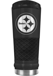 Pittsburgh Steelers Stealth 24oz Powder Coated Stainless Steel Tumbler - Black