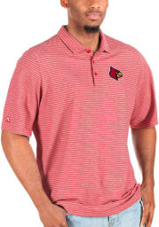 Antigua Louisville Cardinals Mens Red Esteem Big and Tall Polos Shirt