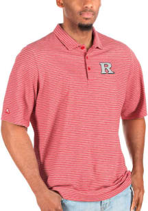 Antigua Rutgers Scarlet Knights Red Esteem Big and Tall Polo