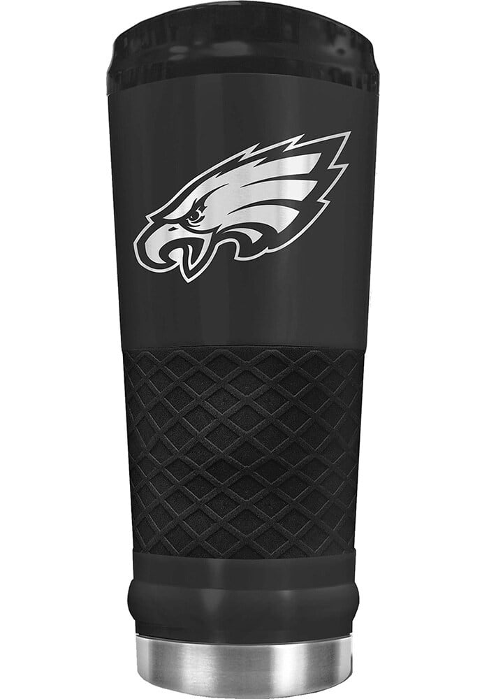 NFL Philadelphia Eagles Personalized 20 oz Black Stainless Steel Tumbler