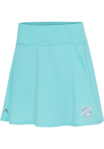 Antigua FC Cincinnati Womens Blue Chip Skort White Logo Shorts